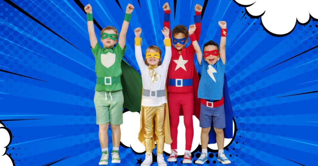 Joyful Moments: Superhero Costumes for Toddler Boys 12